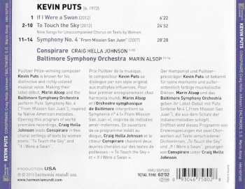 CD Kevin Puts: To Touch The Sky / If I Were A Swan / Symphony No. 4 "From Mission San Juan" 268212