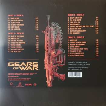 2LP Kevin Riepl: Gears Of War The Original Soundtrack CLR 436802