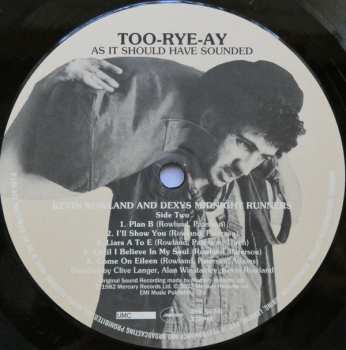 LP Kevin Rowland: Too-Rye-Ay As It Should Have Sounded 406483