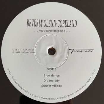 LP Beverly Glenn-Copeland: ...Keyboard Fantasies... 19010