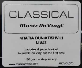 2LP Khatia Buniatishvili: Franz Liszt 430394