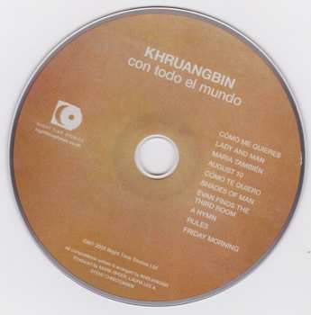 CD Khruangbin: Con Todo El Mundo 53074