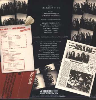 LP Kickbit Information: Bitkicks – The Graue Recordings 147007