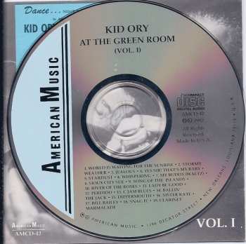 CD Kid Ory And His Creole Jazz Band: At The Green Room (Vol.1) 486983