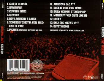 CD Kid Rock: 'Live' Trucker 428923