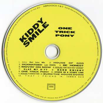 CD Kiddy Smile: One Trick Pony 96158