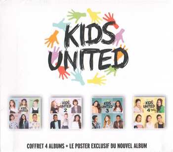 Album Kids United: Coffret 4 Albums + Le Poster Exclusif Du Nouvel Album