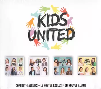 Kids United: Coffret 4 Albums + Le Poster Exclusif Du Nouvel Album