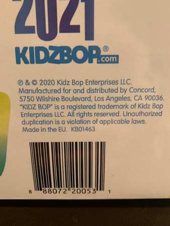 LP Kidz Bop Kids: Kidz Bop 2021 LTD | CLR 367365