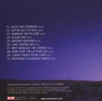 CD Kieran Goss: Blue Sky Sunrise 348931