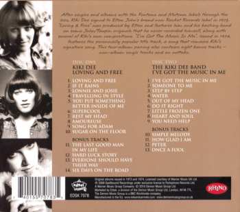 2CD Kiki Dee: Loving & Free + I've Got The Music In Me 458185