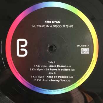 2LP Kiki Gyan: 24 Hours In A Disco 1978-82 128624
