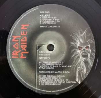 LP Iron Maiden: Killers LTD
