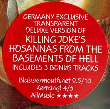 2LP Killing Joke: Hosannas From The Basements Of Hell DLX | LTD | CLR 431469