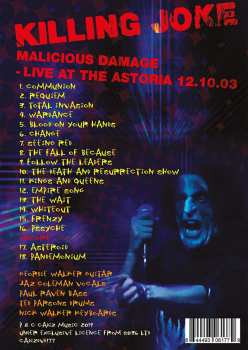 DVD Killing Joke:  Malicious Damage - Live At The Astoria 12.10.03  430772
