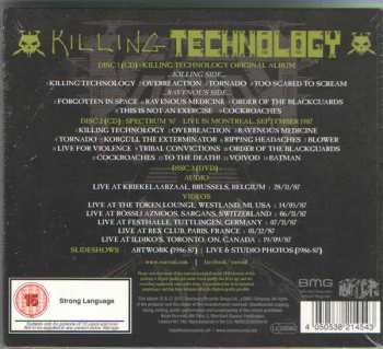 2CD/DVD Voïvod: Killing Technology DLX 19109