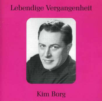 Album Kim Borg: Kim Borg Singt Arien