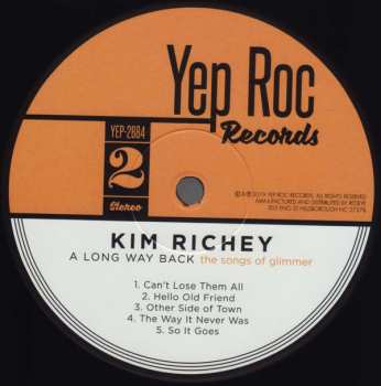 LP Kim Richey: A Long Way Back: The Songs Of Glimmer 368320