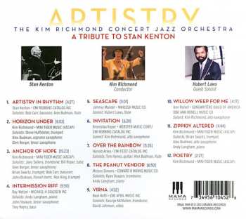 CD Kim Richmond Concert Jazz Orchestra: Artistry (A Tribute To Stan Kenton) 299053