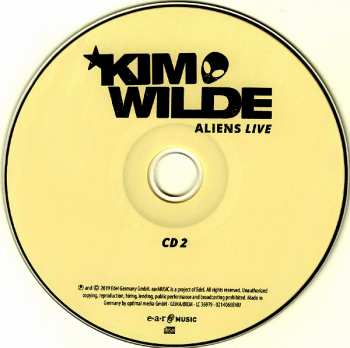 2CD Kim Wilde: Aliens Live 1544