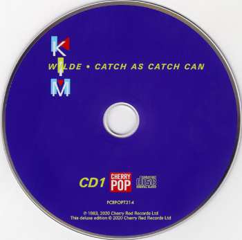 2CD/DVD Kim Wilde: Catch As Catch Can DLX 6544