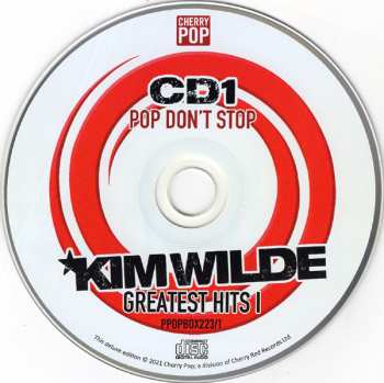 5CD/2DVD/Box Set Kim Wilde: Pop Don't Stop - Greatest Hits DLX 93139