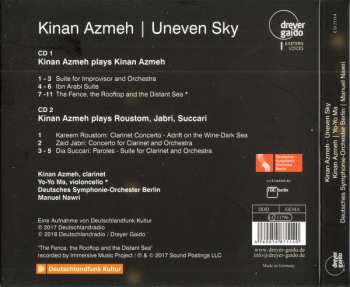 2CD Kinan Azmeh: كنان العظمة Kinan Azmeh – Uneven Sky 111768