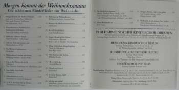 CD Kinderchor Des Philharmonischen Chores Dresden: Morgen Kommt Der Weihnachtsmann (Die Schönsten Kinderlieder Zur Weihnacht) 499285