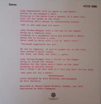 CD King Crimson: Cat Food / Groon