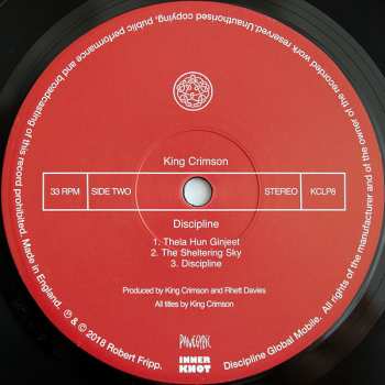 LP King Crimson: Discipline 9831