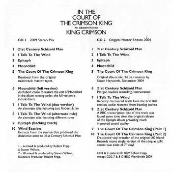 2CD King Crimson: In The Court Of The Crimson King - An Observation By King Crimson 108571