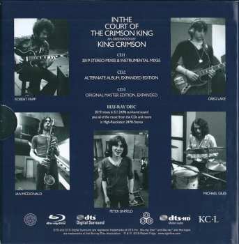 3CD/Box Set/Blu-ray King Crimson: In The Court Of The Crimson King (An Observation By King Crimson) DLX