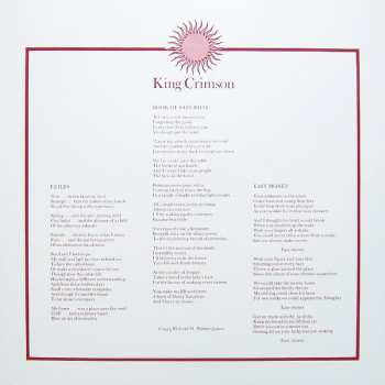 LP King Crimson: Larks' Tongues In Aspic