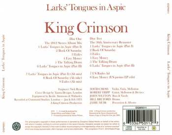 2CD King Crimson: Larks' Tongues In Aspic