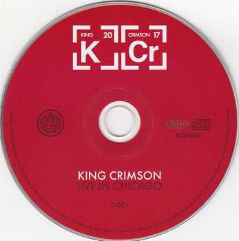 2CD King Crimson: Live In Chicago 21280