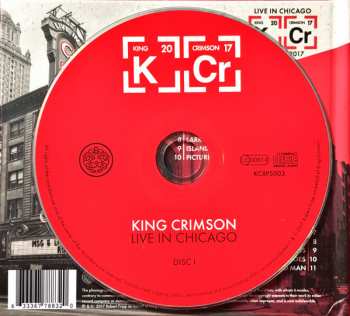 2CD King Crimson: Live In Chicago 21280