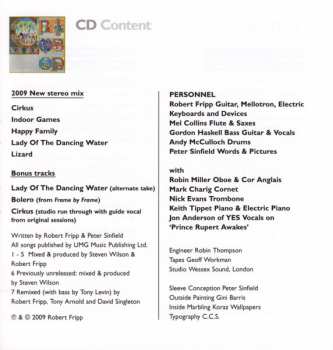 CD/DVD King Crimson: Lizard 100778
