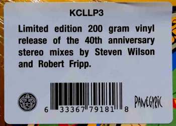 LP King Crimson: Lizard