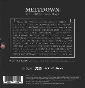3CD/Blu-ray King Crimson: Meltdown (Live In Mexico) 148573