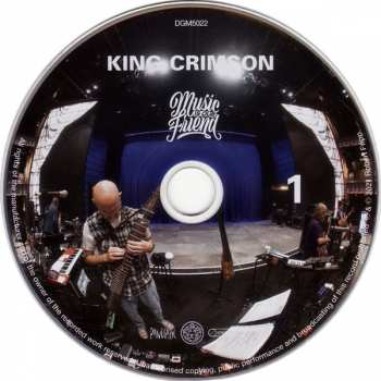 2CD King Crimson: Music Is Our Friend (Live In Washington And Albany, 2021) 378216
