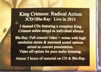 3CD/Blu-ray King Crimson: Radical Action (To Unseat The Hold Of Monkey Mind) 29279