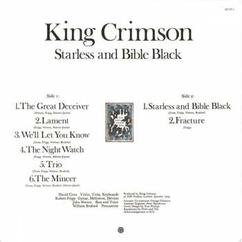 LP King Crimson: Starless And Bible Black 34345