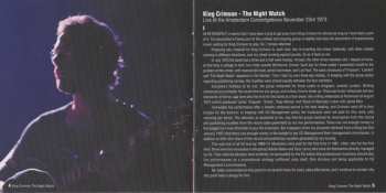 2CD King Crimson: The Night Watch (Live At The Amsterdam Concertgebouw November 23rd 1973) 25238