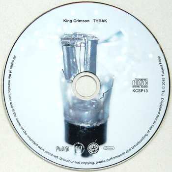 CD/DVD King Crimson: THRAK DIGI 156583