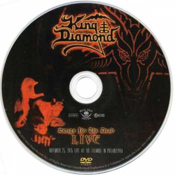 CD/2DVD King Diamond: Songs For The Dead Live DIGI 33554
