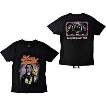 Merch King Diamond: King Diamond Unisex T-shirt: Conspiracy Tour (back Print) (small) S