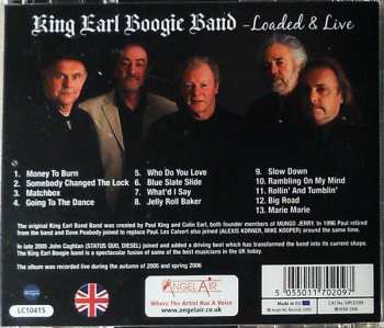 CD King Earl Boogie Band: Loaded & Live 476219