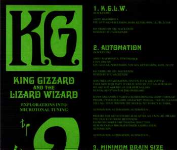 CD King Gizzard And The Lizard Wizard: K.G. 18830