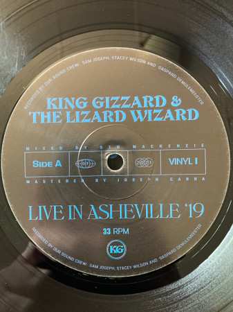 2LP King Gizzard And The Lizard Wizard: Live In Asheville ‘19 LTD 432916