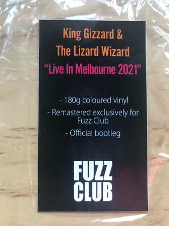 3LP/Box Set King Gizzard And The Lizard Wizard: Live In Melbourne '21 LTD | CLR 434025